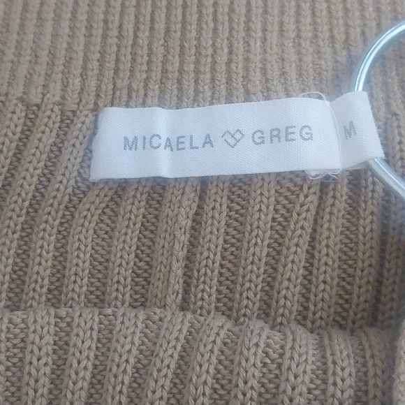 Micaela Greg Rae Rib Skirt in Bronze - Picture 5 of 7